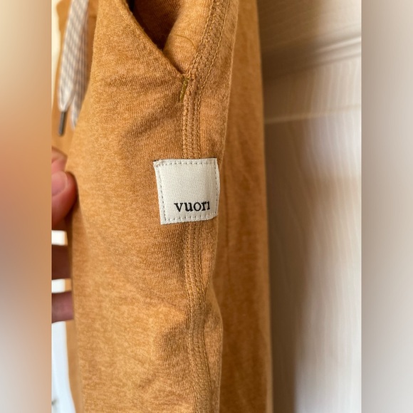 Vuori Women’s Performance DreamKnit Joggers in Flax Heather (Yellow) Sz Large - Picture 3 of 11